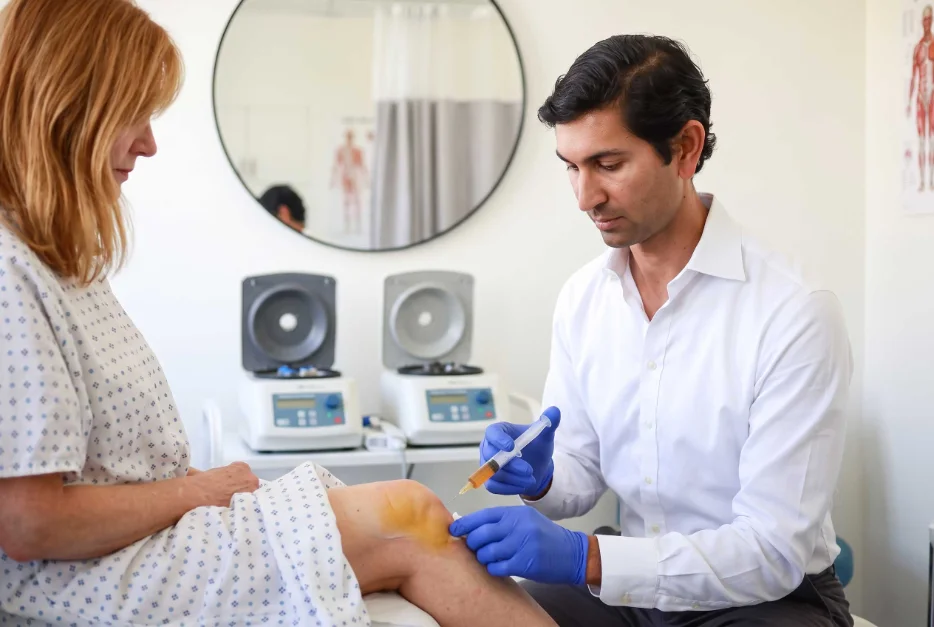 Regenerative medicine PRP treatment
